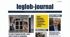 Desktop Screenshot of leglob-journal.fr